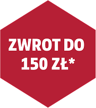 Zwrot do 150 zł