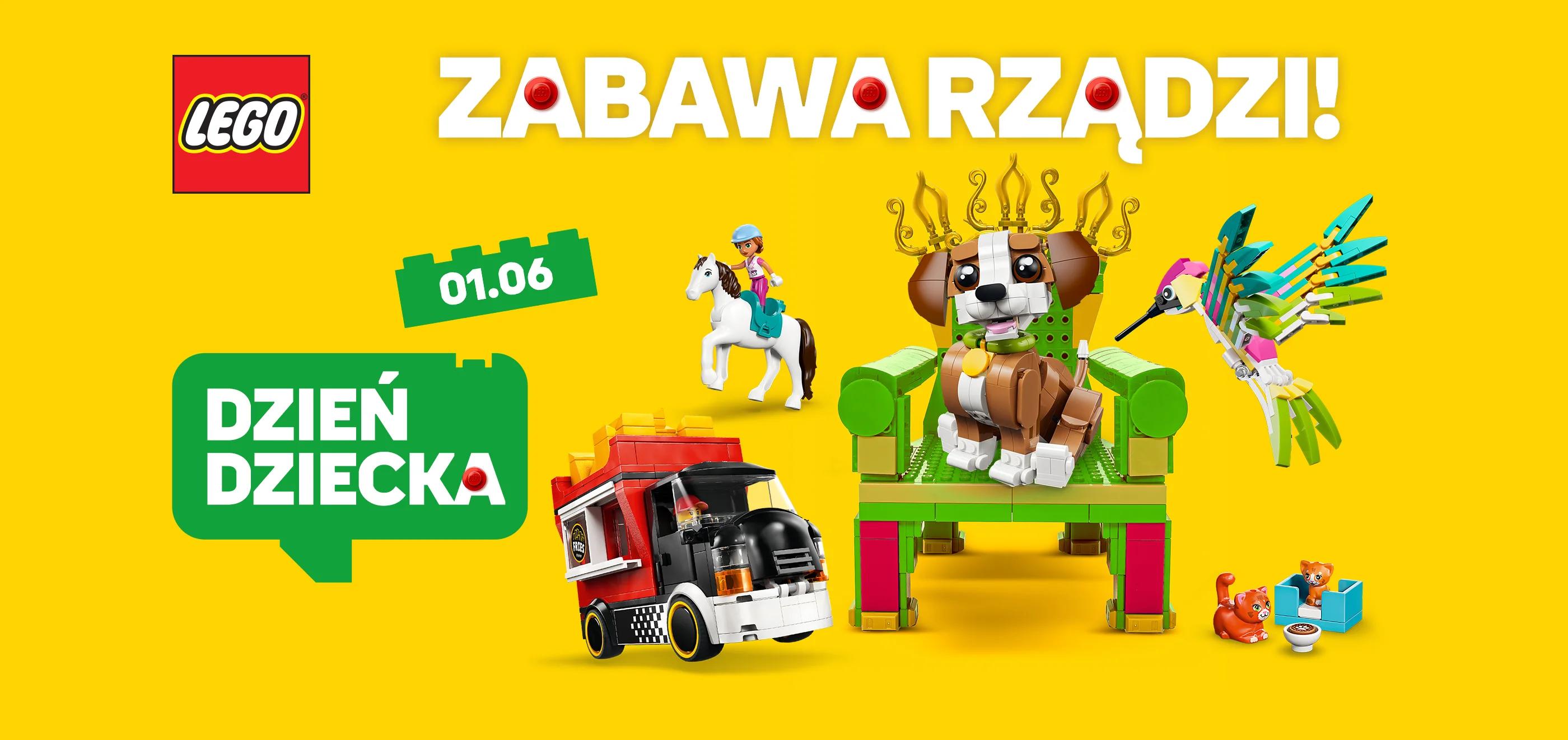 Lego® Buduj to, co cię napędza