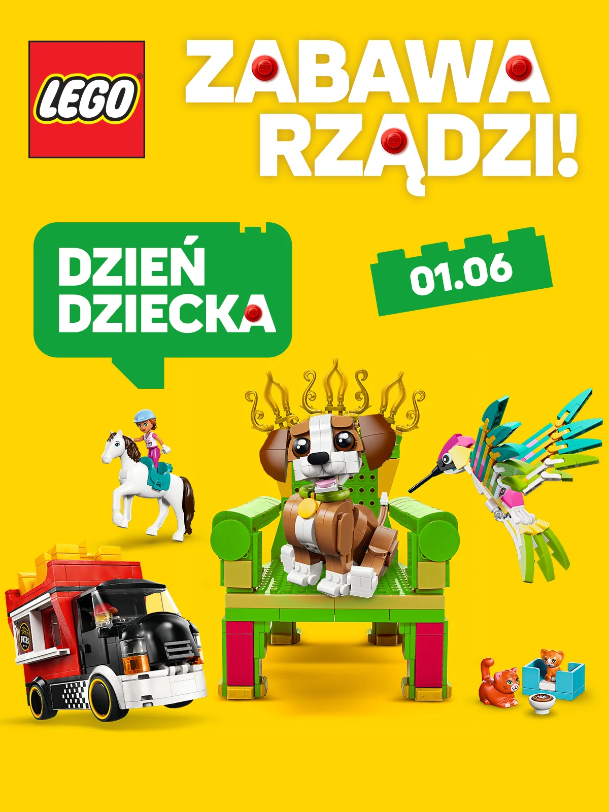 Lego® Buduj to, co cię napędza