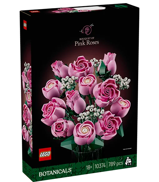 LEGO® Bukiet różowych róż