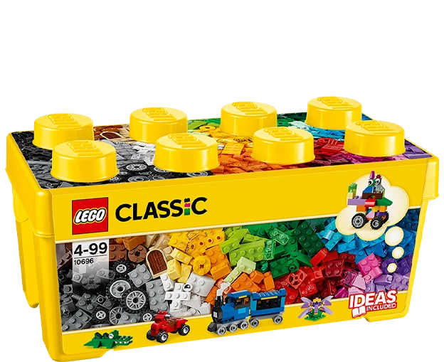 Kreatywne klocki LEGO®, średnie pudełko