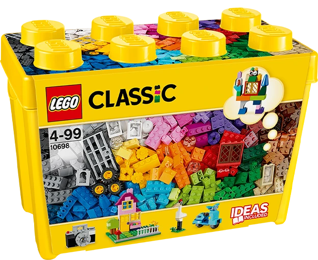 Kreatywne klocki LEGO®, duże pudełko