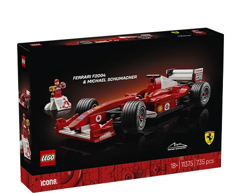 Ferrari F2004 i Michael Schumacher