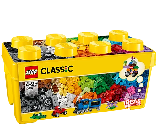 Kreatywne klocki LEGO®, średnie pudełko