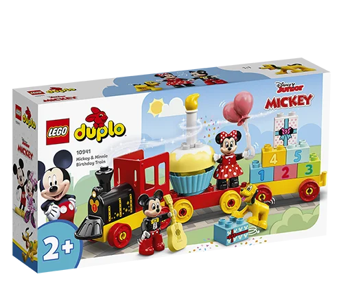 Urodzinowy pociąg myszek Miki i Minnie