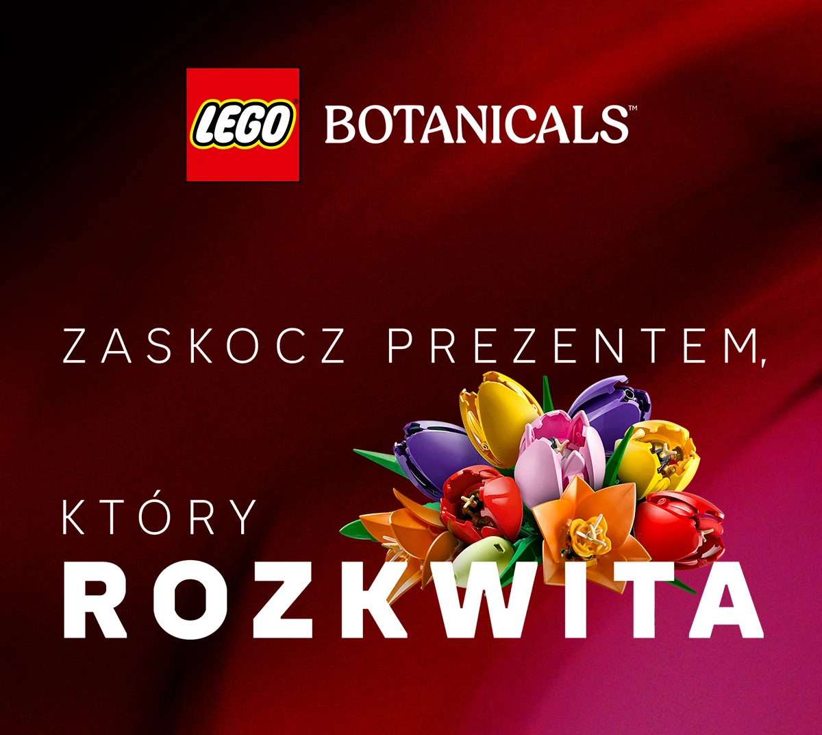 LEGO® - Zaskocz prezentem, który rozkwita