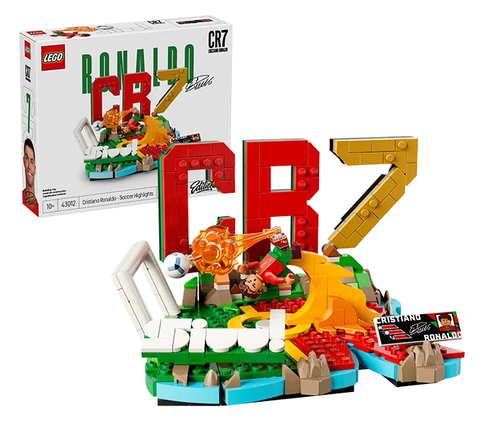 LEGO® Editions Cristiano Ronaldo — piłkarskie momenty
