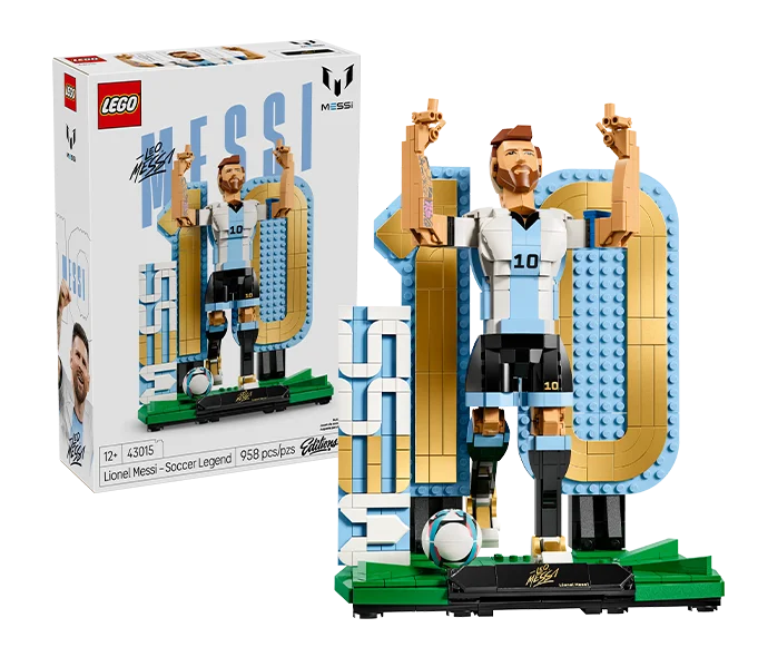 LEGO® Editions Lionel Messi — piłkarska legenda