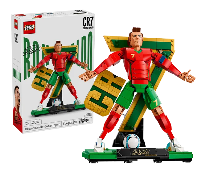 LEGO® Editions Cristiano Ronaldo — piłkarska legenda