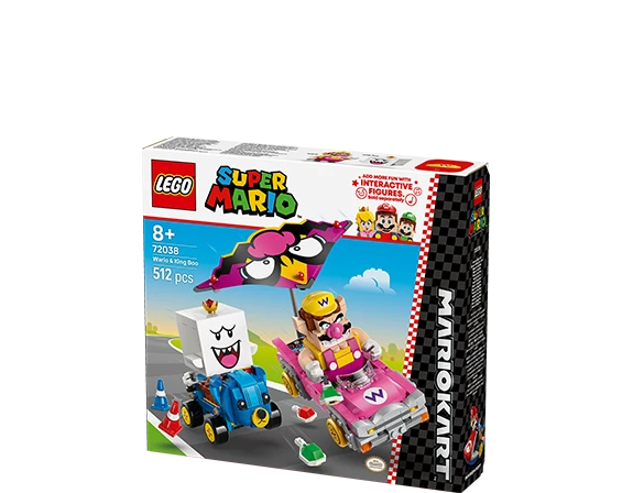 Mario Kart - Wario i King Boo