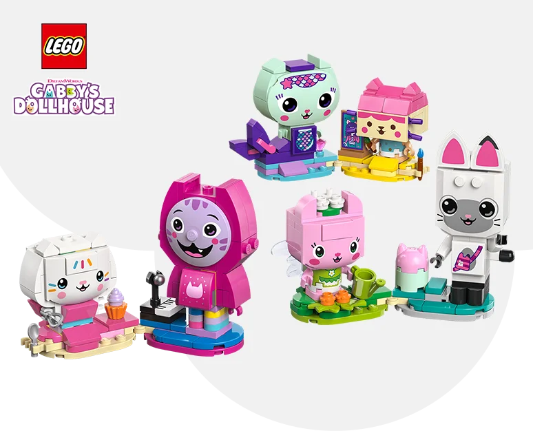 Koci przyjaciele Gabi z klocków