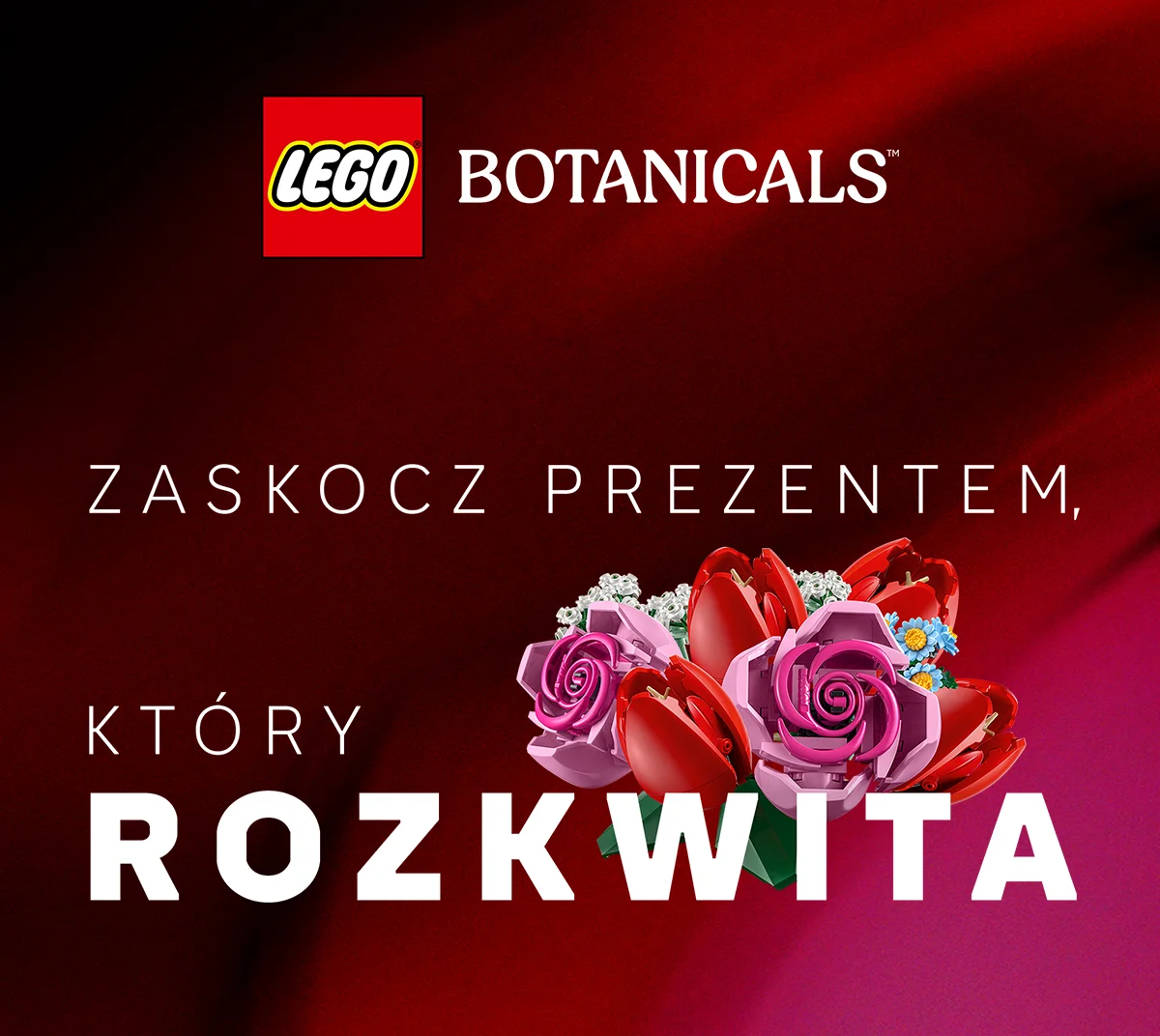 LEGO® - Zaskocz prezentem, który rozkwita