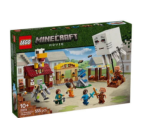 Atak balonowego Ghasta na wioskę