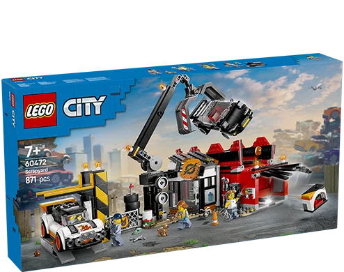 Złomowisko z samochodami