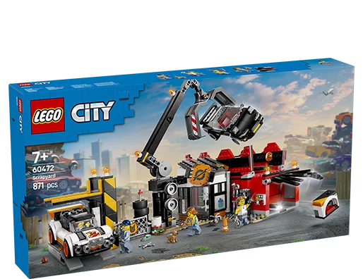 Złomowisko z samochodami