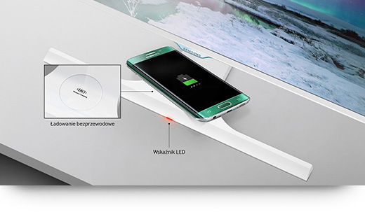 Monitor SE370D Technologia Bezprzewodowego Ładowaia
